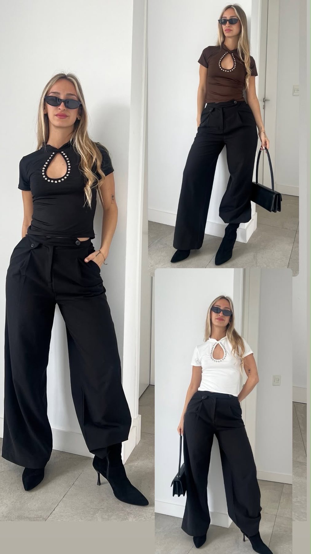 Remera Roma con tachas